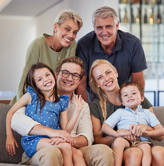 routine visit of a family at Valley Dental Riverview