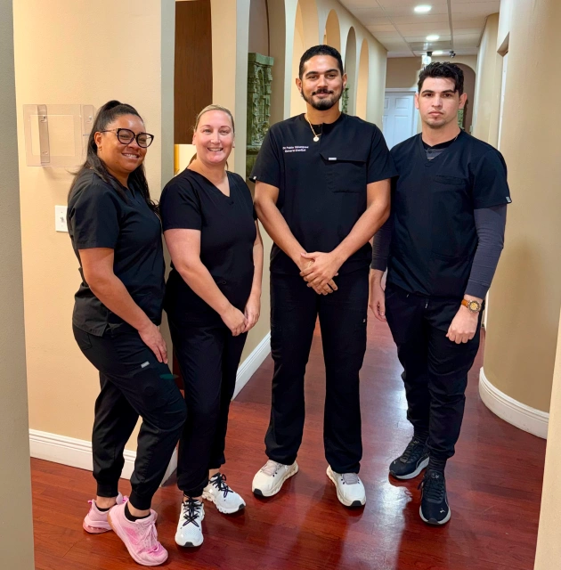 routine visit of a family at Valley Dental Riverview