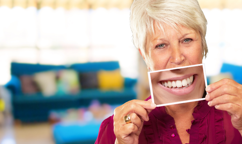 A delighted patient after being offered flexible payment option at Valley Dental Riverview